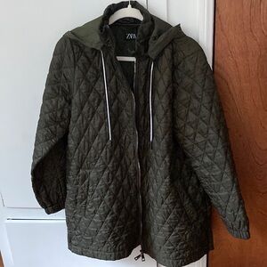 Zara lightweight quilted jacket